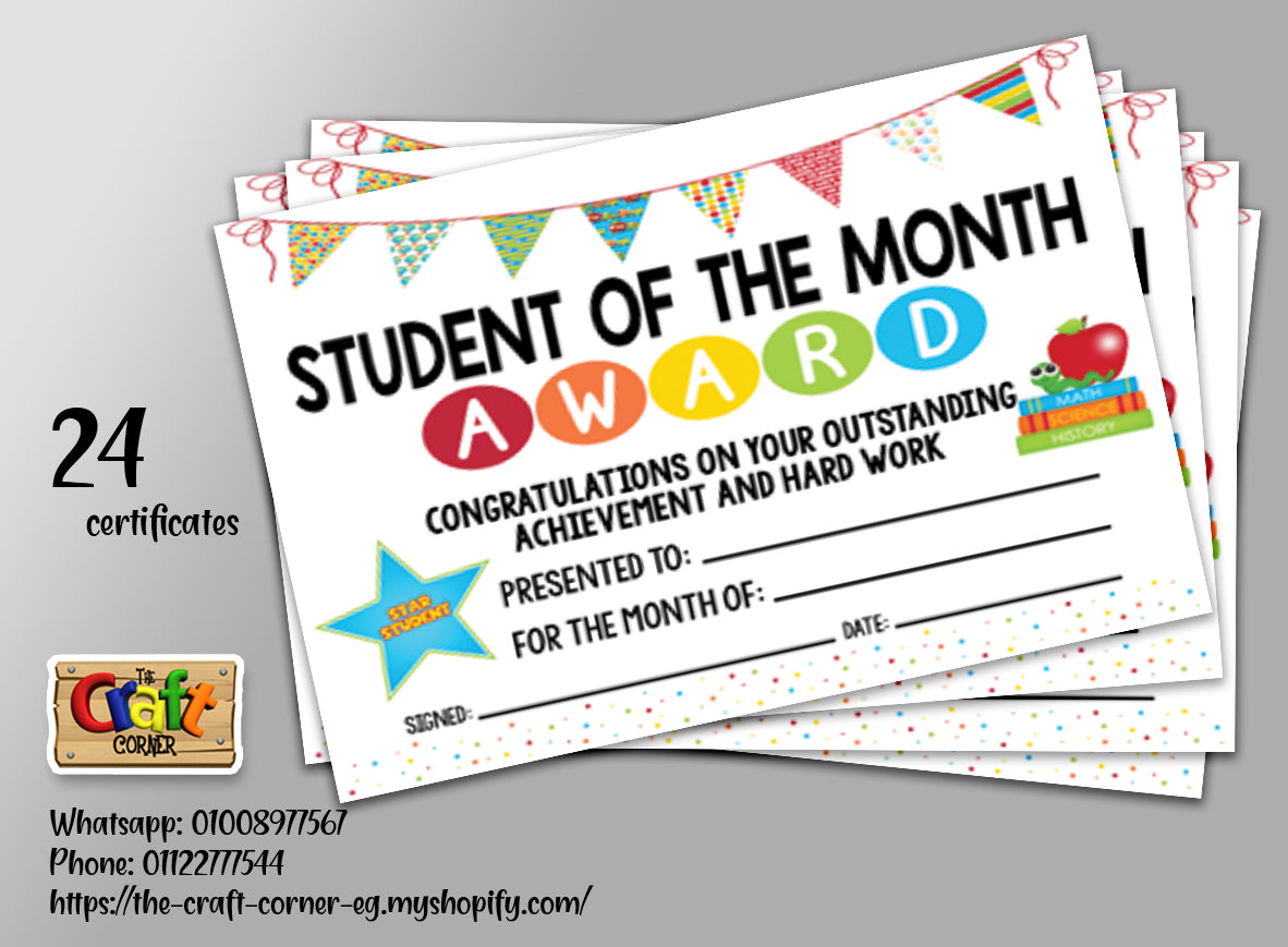 Student of the month