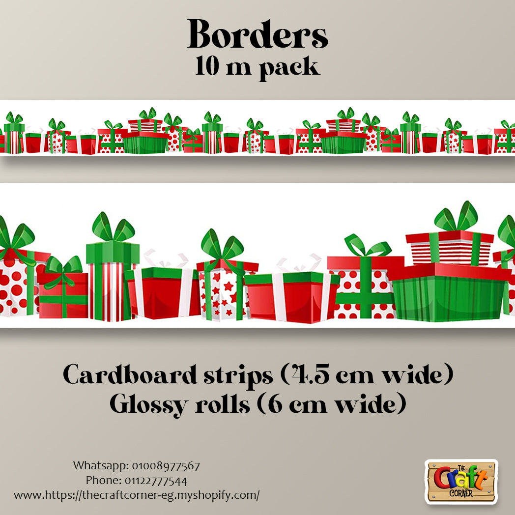 Decor: Christmas 4 border