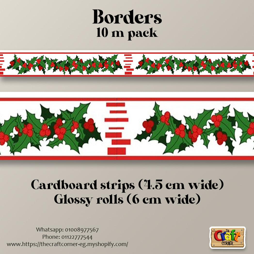 Decor: Christmas 5 border
