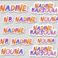 ""Name Cutout Chromatix"