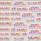 ""Name Cutout Chromatix"
