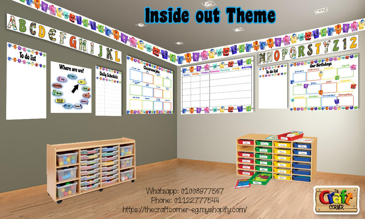 Inside out Classroom theme