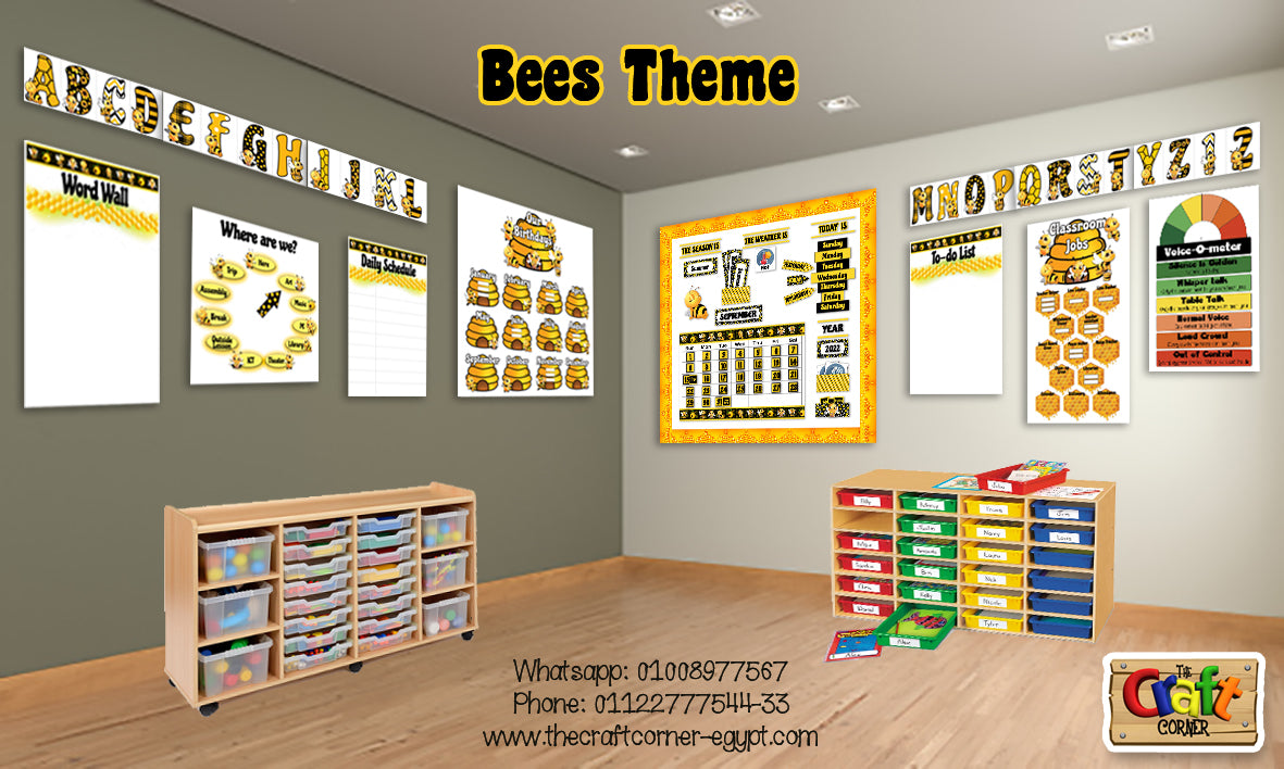 Bees Classroom theme