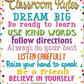 Confetti Classroom theme