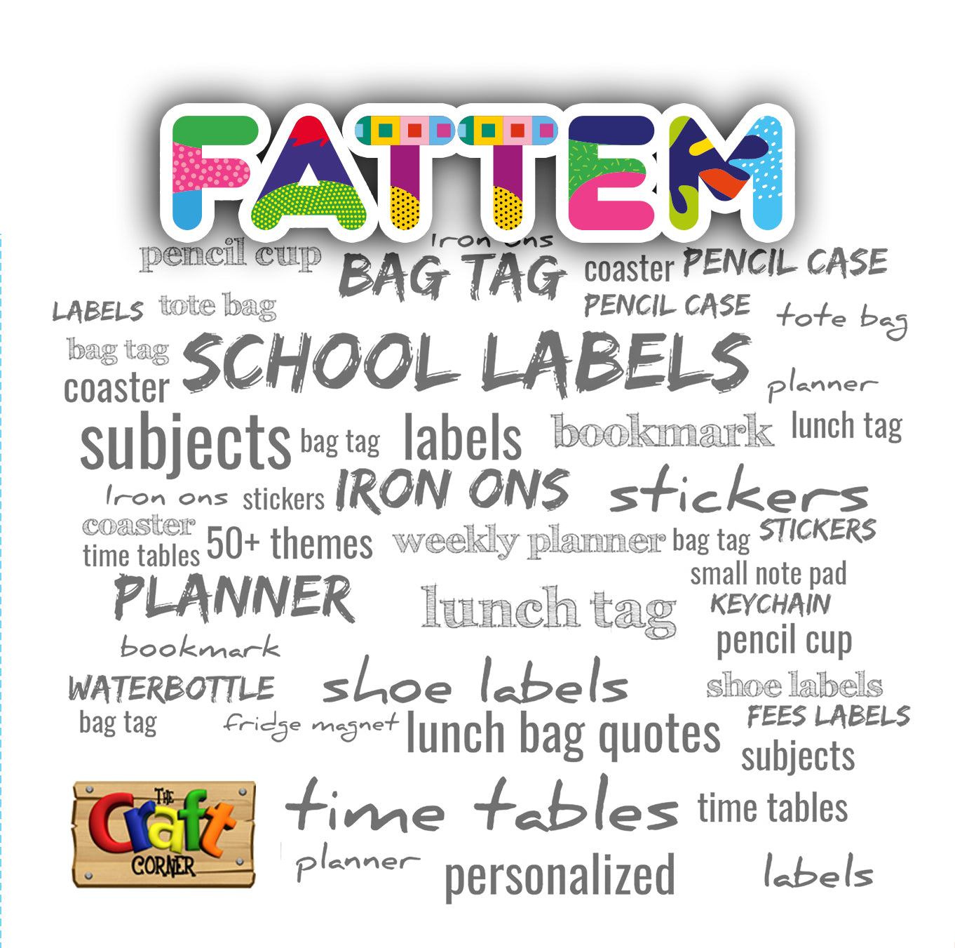 Name Cutout Fattem