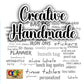""Name Cutout Creative Handmade"