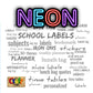 ""Name Cutout Neon"