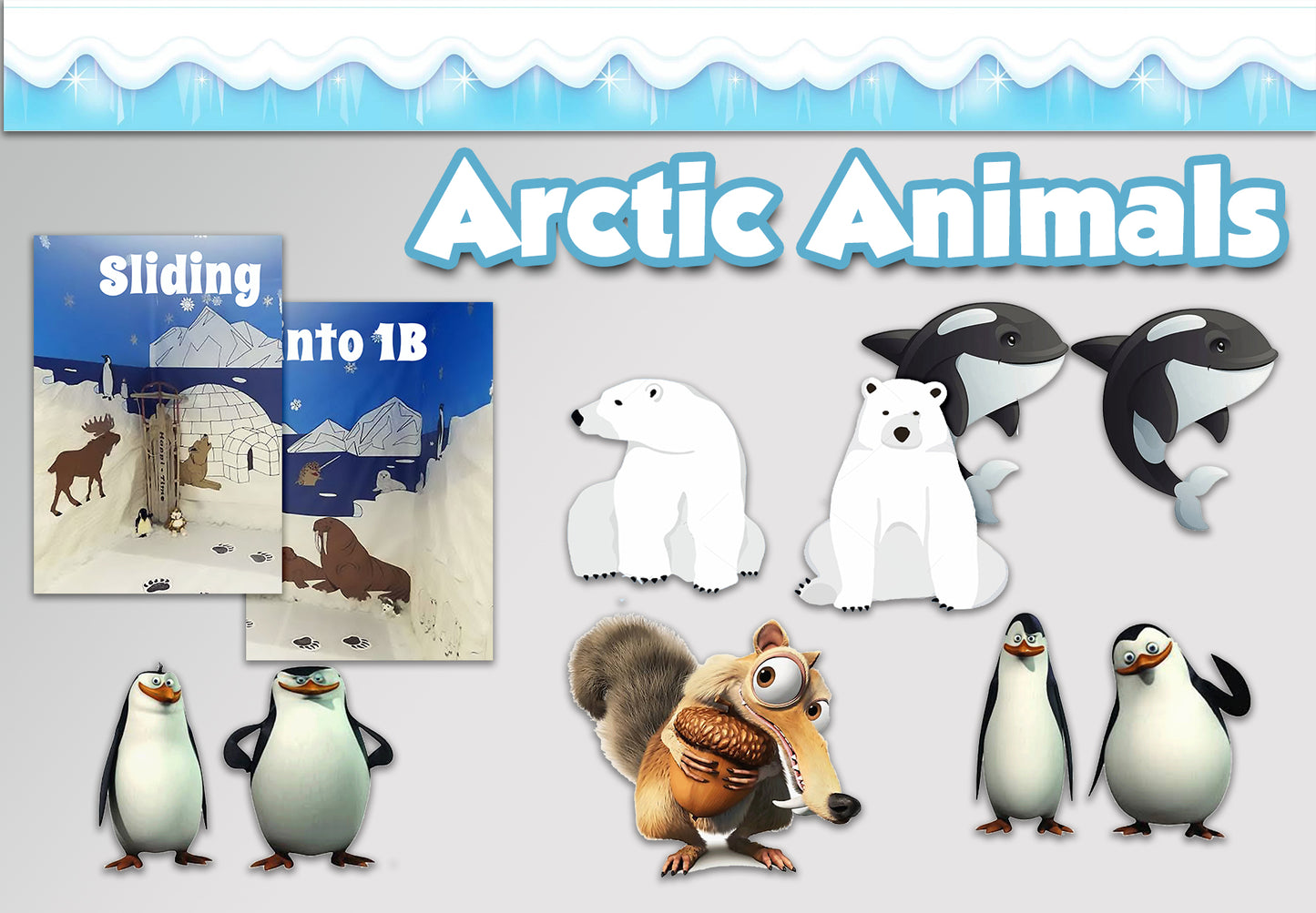 Arctic Animals Classroom theme