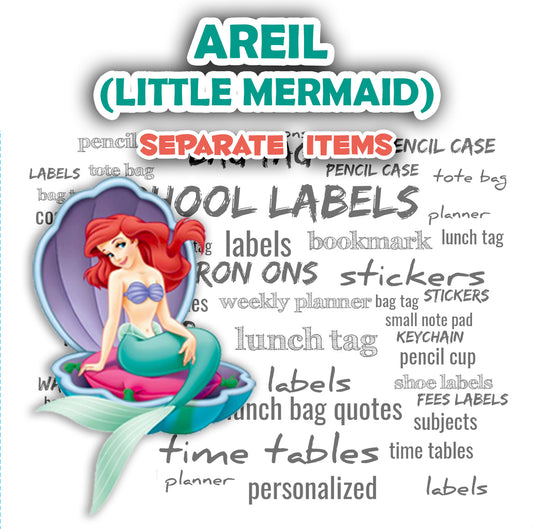 ""Ariel (Little Mermaid)" Separate items