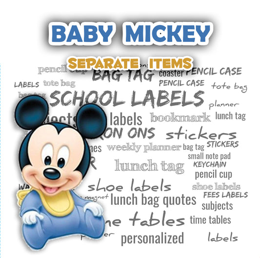 ""Baby Mickey" Separate items