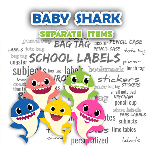 ""Baby Shark" Separate items