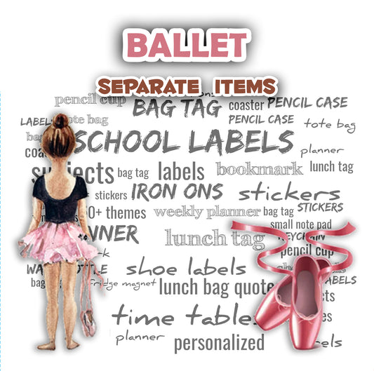 ""Ballet" Separate items