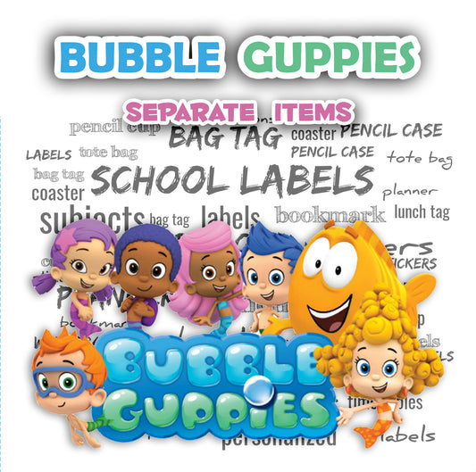 ""Bubble Guppies" Separate items