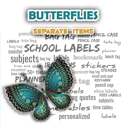 ""Butterflies" Separate items