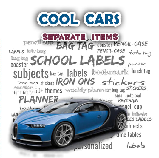 ""Cool cars" Separate items
