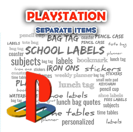 ""Playstation" Separate items