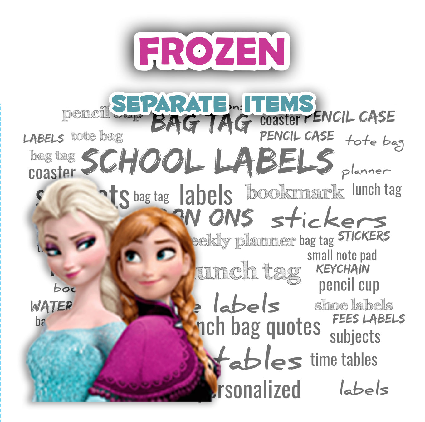 ""Frozen" Separate items