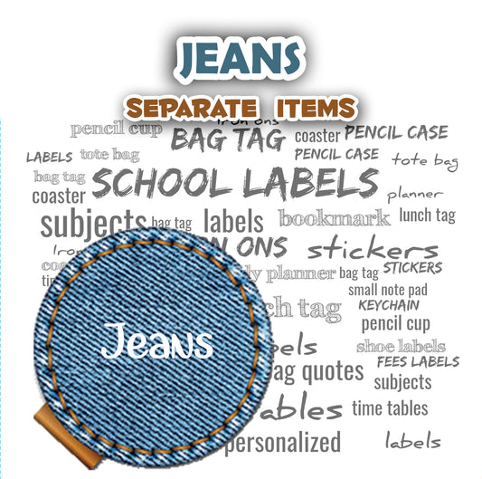 ""Jeans" Separate items
