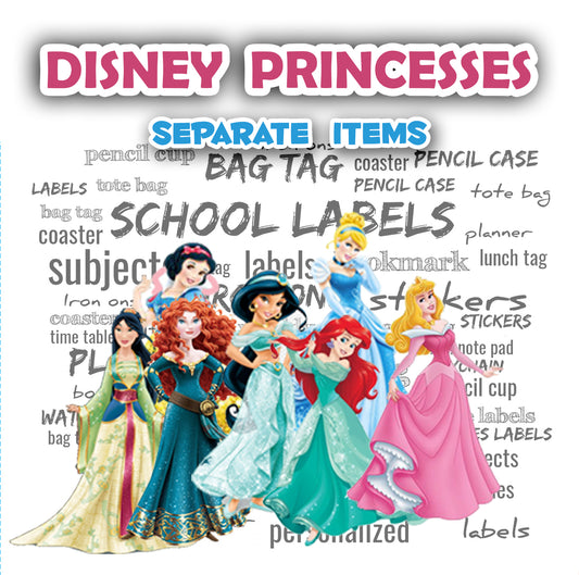 ""Disney Princesses" Separate items