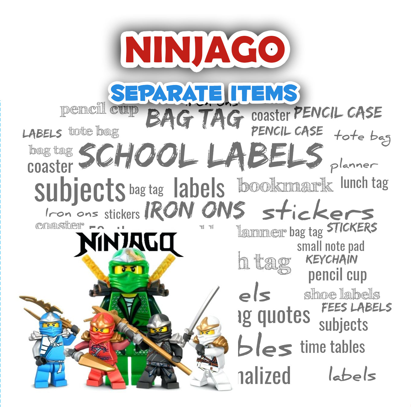 ""Ninjago" Separate items