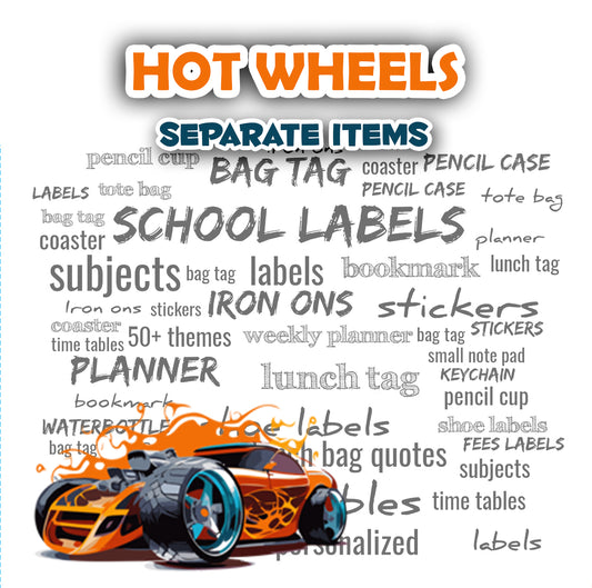 ""Hot Wheels" Separate items