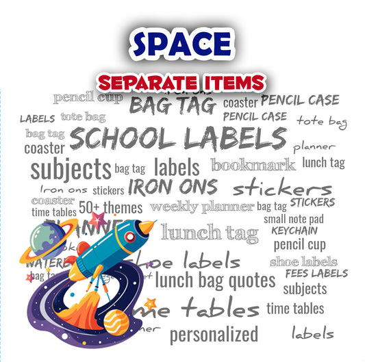 ""Space" Separate items