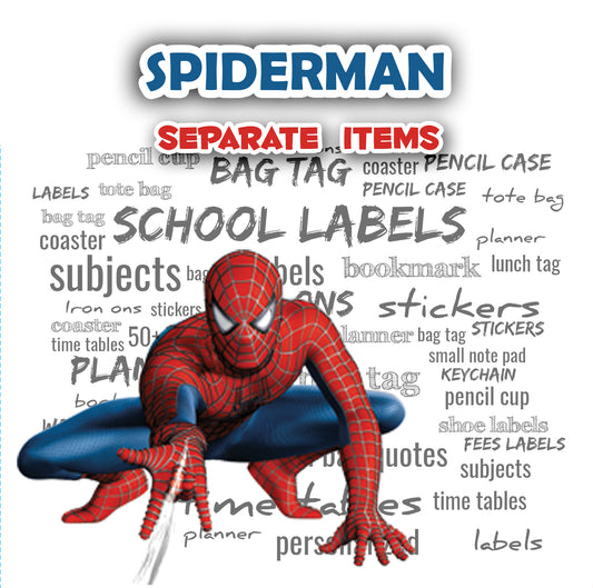 ""Spiderman" Separate items