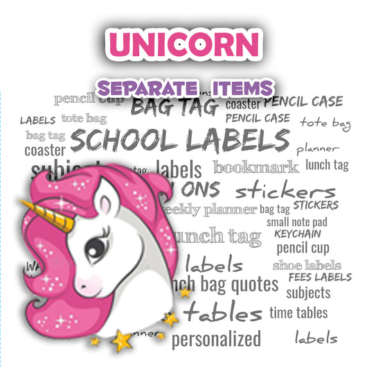 ""Unicorn" Separate items