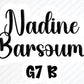 ""Name Cutout Creative Handmade"