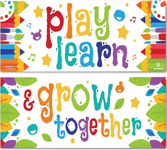 Play learn and grow together