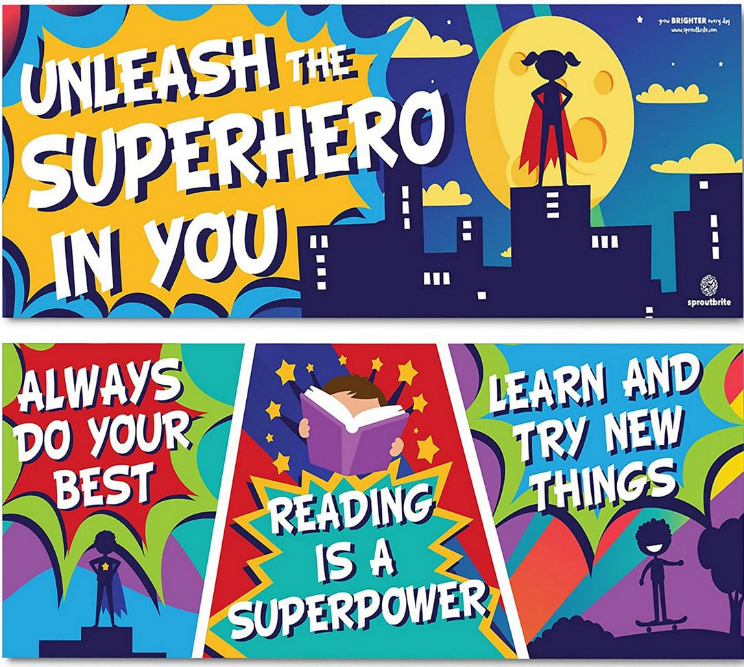 Unleash the Superhero in you...