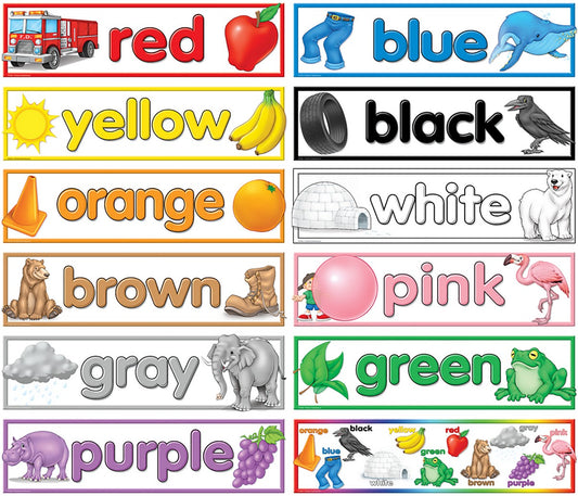 English: Colours