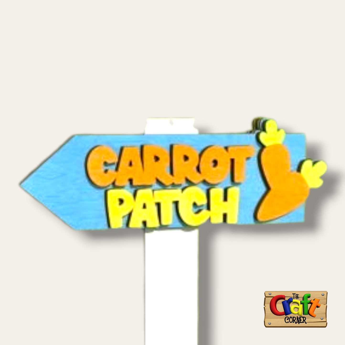 Easter garden sign (Carrot patch)