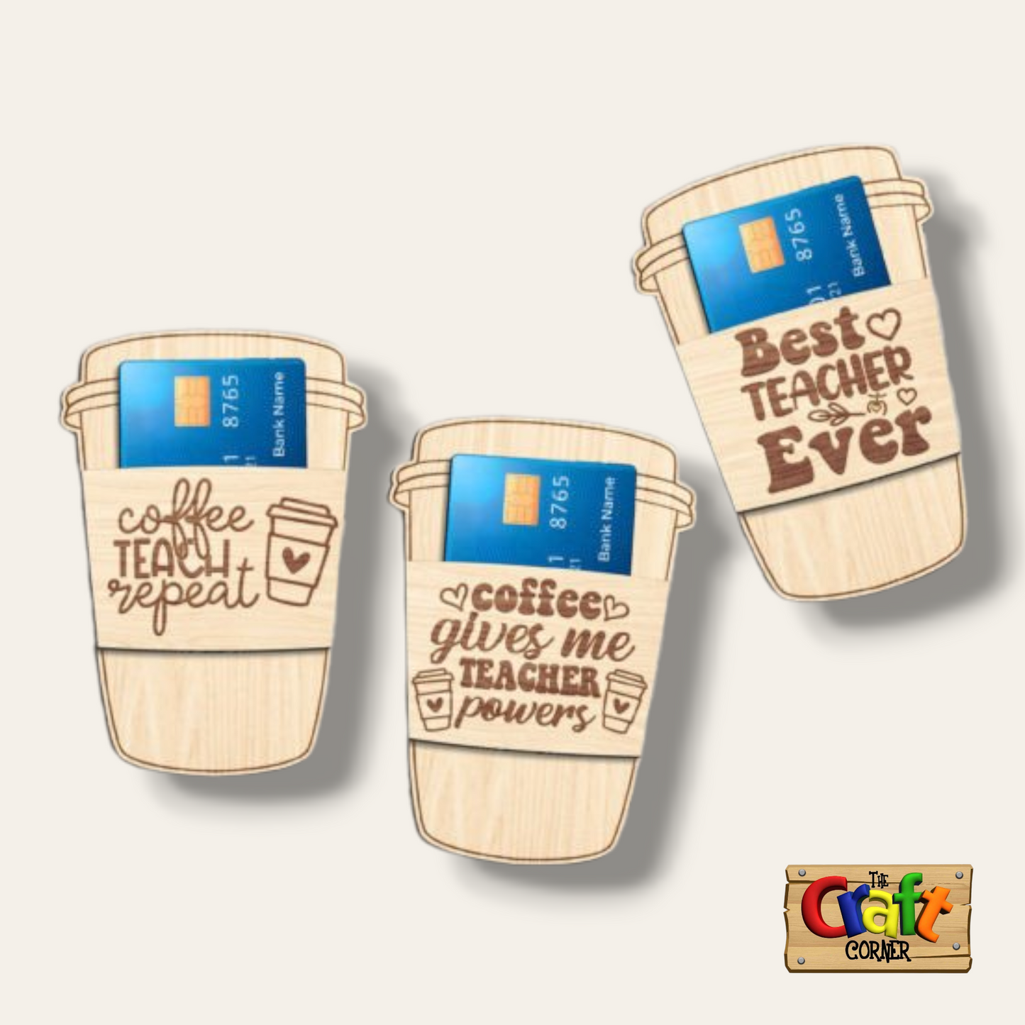 Gift card holder: Coffee cup