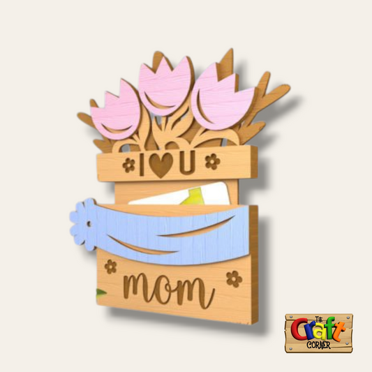 Gift card holder: Mom box