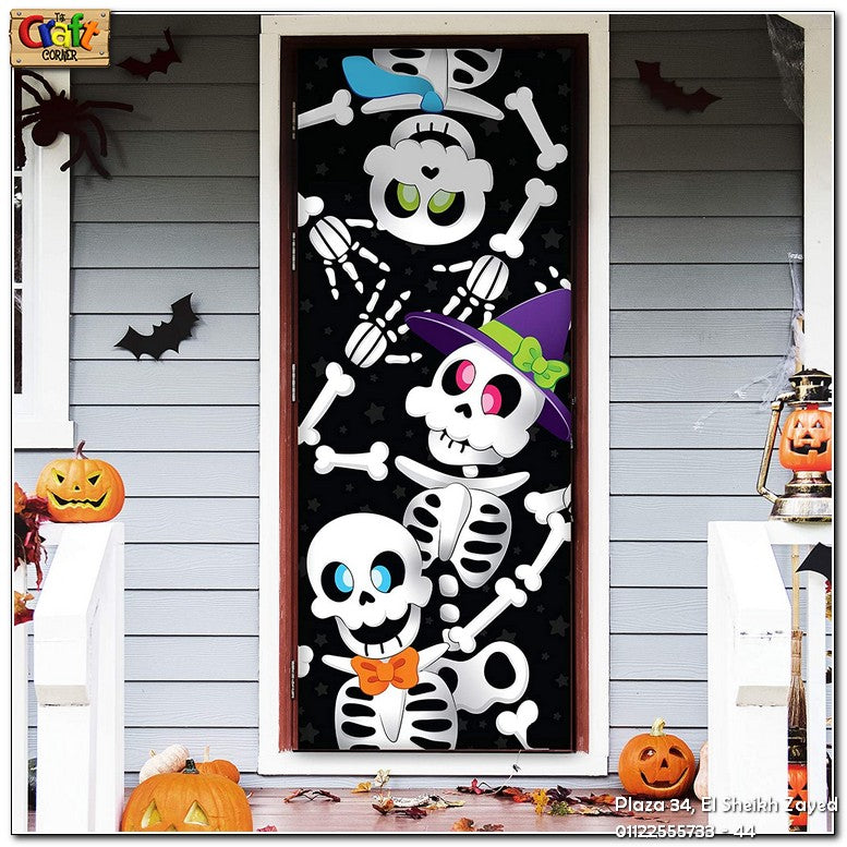 Halloween Door cover (Skeletons)