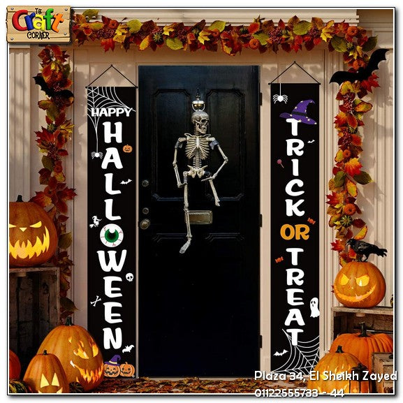 Halloween wall banners (Halloween Trick or Treat)