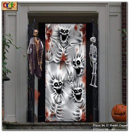 Halloween Door cover (Ghosts)