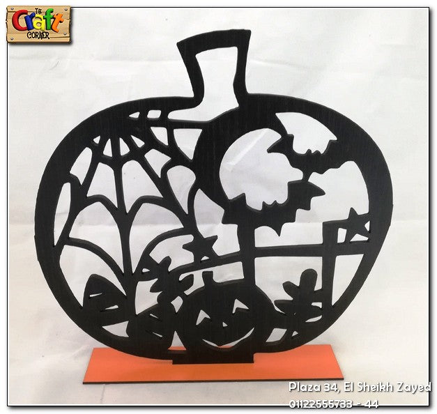 Halloween wooden table decor 5