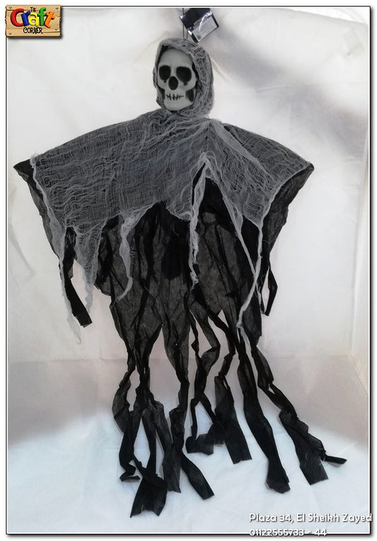 Halloween dangling skeleton ghost