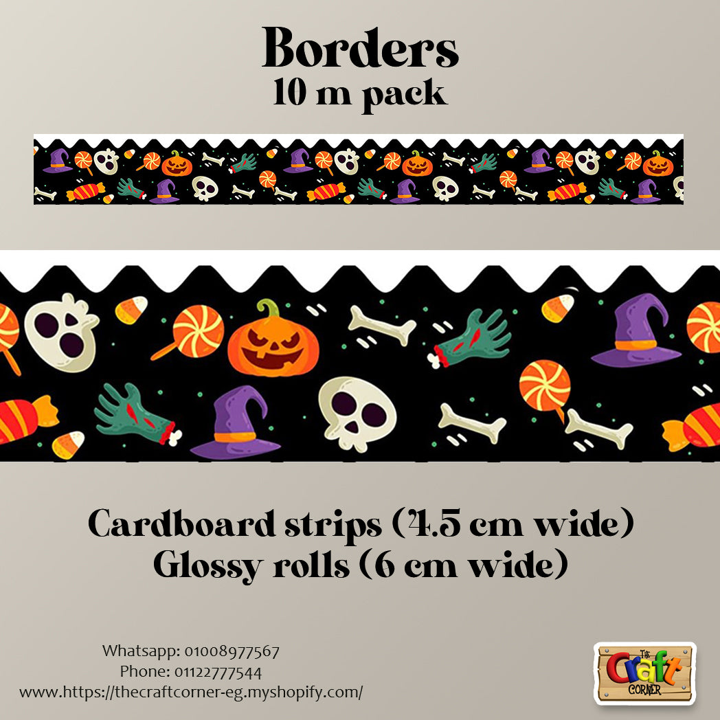 Decor: Halloween borders 1
