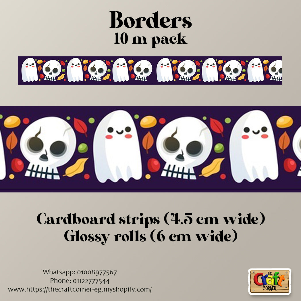 Decor: Halloween borders 4
