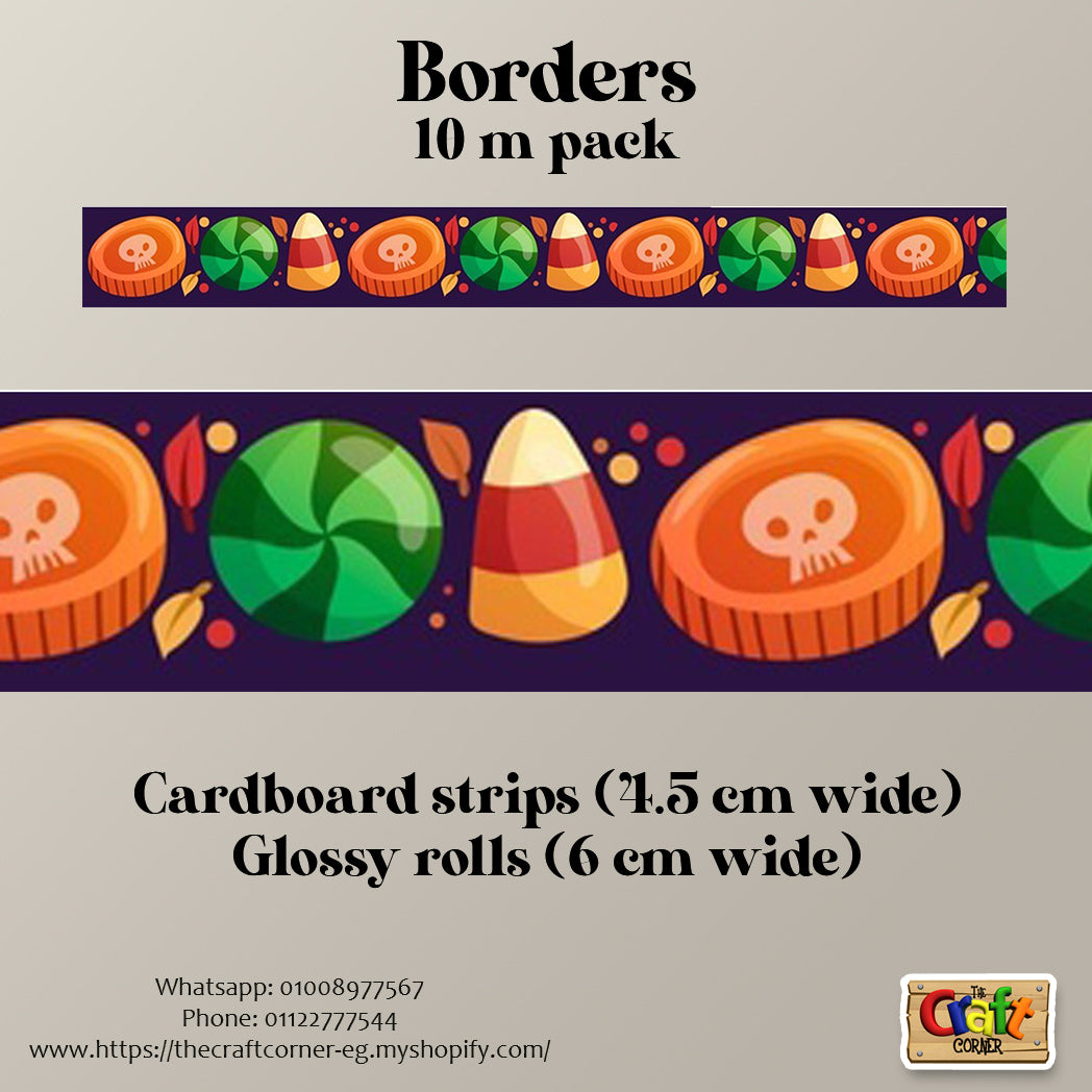 Decor: Halloween borders 5