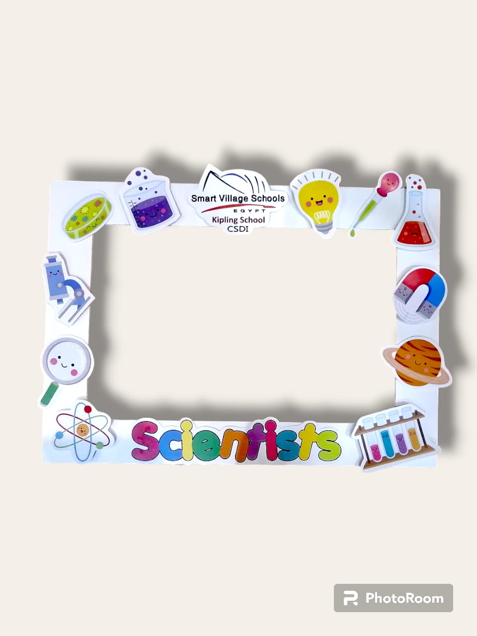 Scientists photo frame