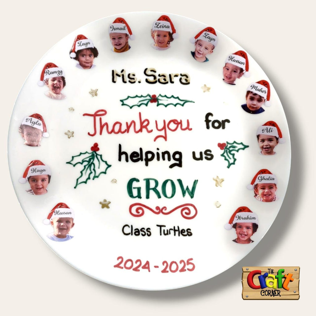 Plate: Real pictures Class plates (Christmas)