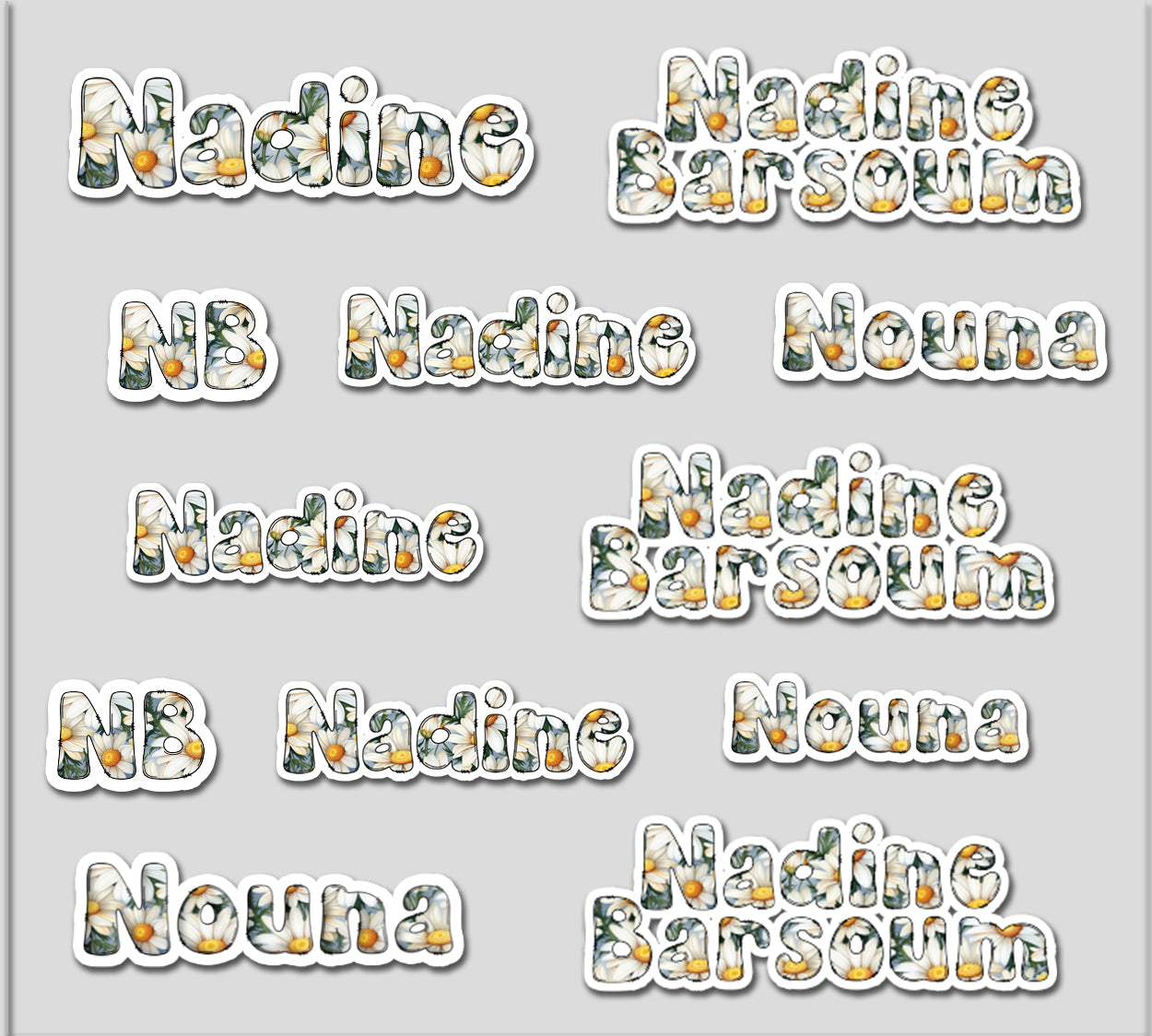 ""Name Cutout White hope"