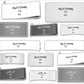 ""Plain Labels B&W"