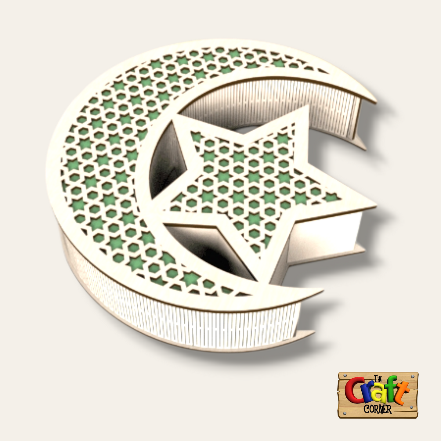 Box: Ramadan Cresent and star box