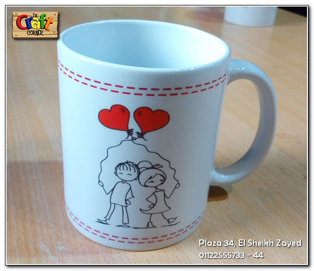 Mug "heart balloons"