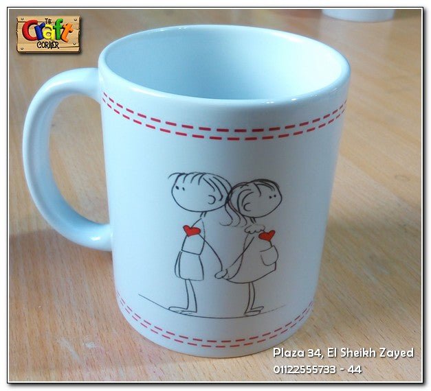 Mug "holding hands"